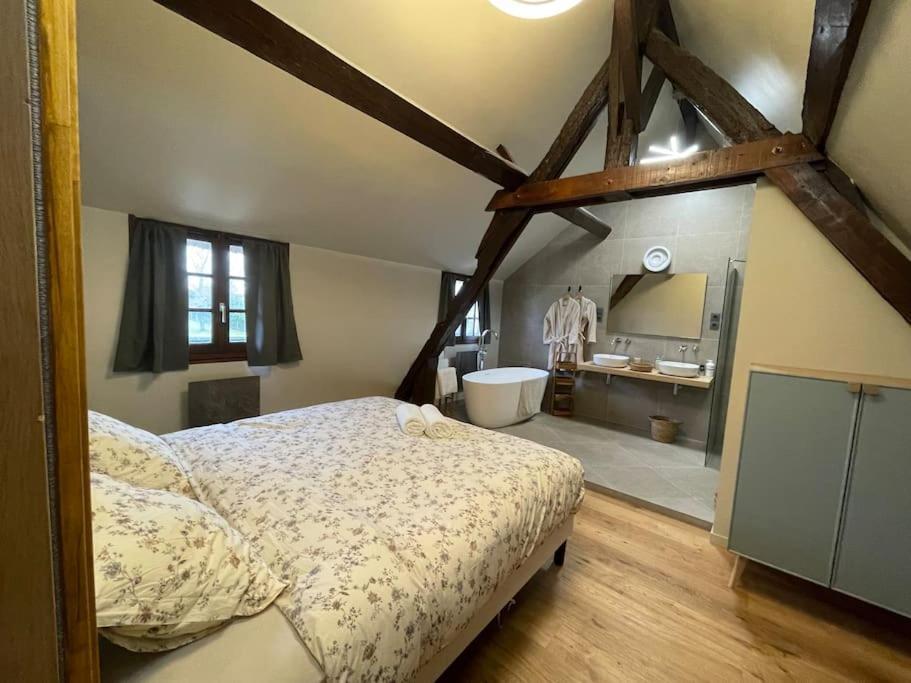 Maison Et Dependance Haut De Gamme Proche De Deauville-Trouville Les Authieux-sur-Calonne ภายนอก รูปภาพ